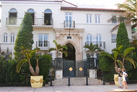 versace villa in miami|versace's house in Miami.